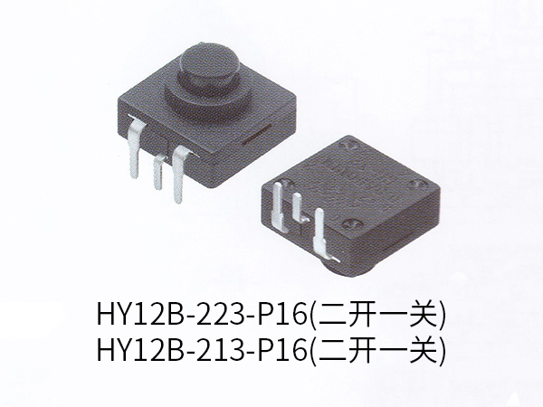 手电筒开关 HY12B-223-P16(二开二关）