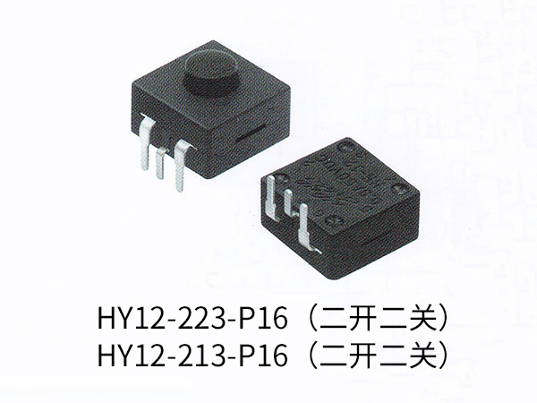 手电筒开关 HY12-223-P16（二开二关）